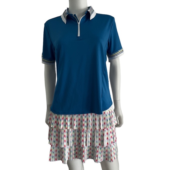 Lucky in Love Tops - Lucky‎ in Love athletic Aegean Dreams Polo shirt